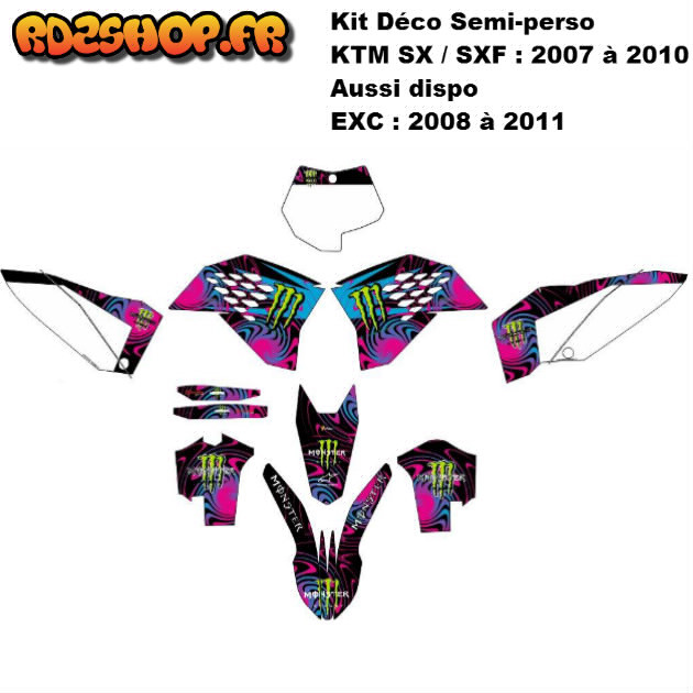 Kit déco Semi,perso KTM
